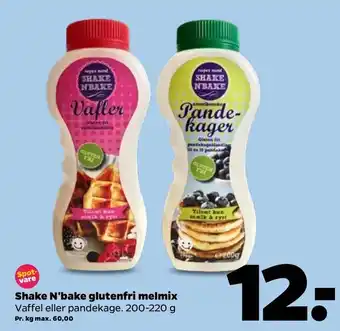 Shake N'bake glutenfri melmix