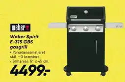 Bilka Weber Spirit E-315 GBS gasgrill tilbud