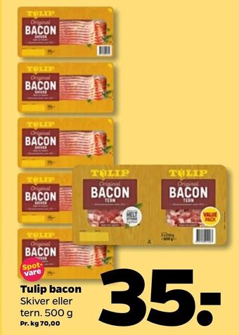 Netto Tulip bacon tilbud