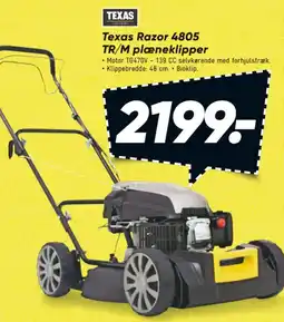 Bilka Texas Razor 4805 TR/M plæneklipper tilbud