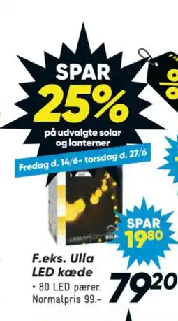 F.eks. Ulla LED kæde