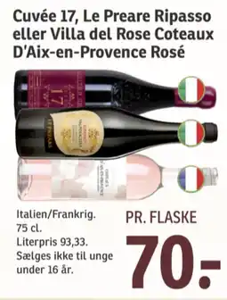 SPAR Italiensk Rødvin tilbud