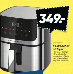 Bilka Køkkenchef airfryer tilbud