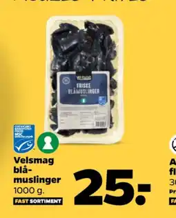 Netto Blåmuslinger tilbud
