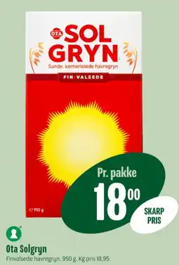 Min Købmand Finvalsede Havregryn tilbud