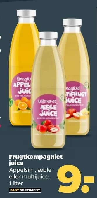Netto Frugtkompagniet juice tilbud