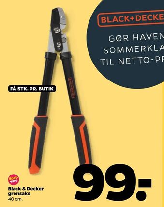 Black & Decker grensaks