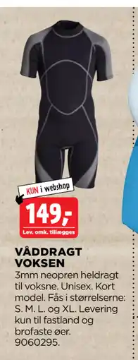 VÅDDRAGT VOKSEN