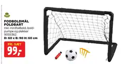 jem & fix FODBOLDMÅL FOLDBART tilbud