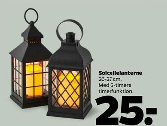 Netto Solcellelanterne tilbud
