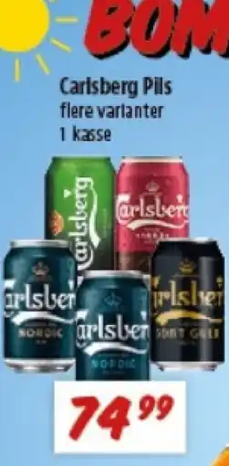 zur Krone Carlsberg Pils flere varlanter tilbud