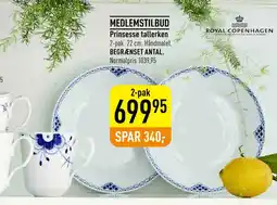 Imerco Prinsesse tallerken tilbud