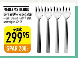 Imerco Bernadotte kagegafler tilbud