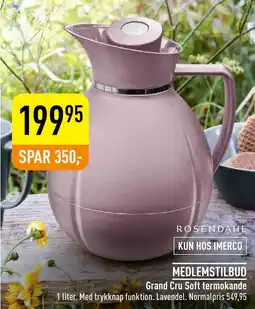 Imerco Grand Cru Soft termokande tilbud