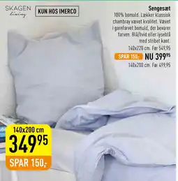 Imerco Sengesæt tilbud