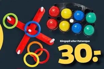Ringspil eller Petanque