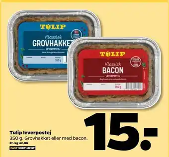 Netto Tulip leverpostej tilbud