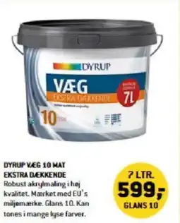 XL-BYG DYRUP VÆG 10 MAY EKSTRA DEKKENDE tilbud