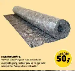 XL-BYG AFDÆKNINGSMÅTTE tilbud