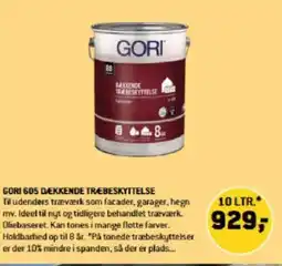 XL-BYG GORI 605 DÆKKENDE TRÆBESKYTTELSE tilbud