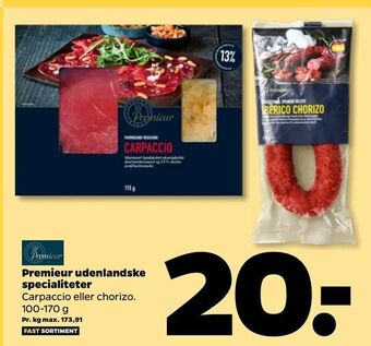 Netto Premieur udenlandske specialiteter tilbud