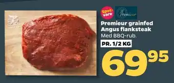 Netto Premieur grainfed Angus flanksteak tilbud