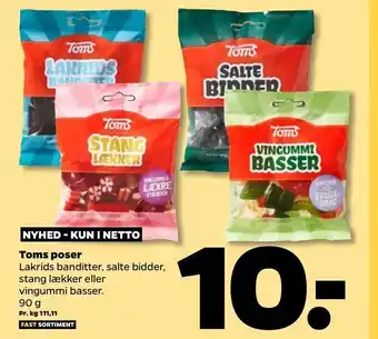 Netto Toms poser tilbud