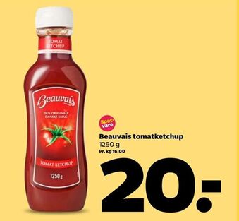 Netto Beauvais tomatketchup tilbud
