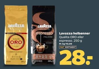 Netto Lavazza helbønner tilbud