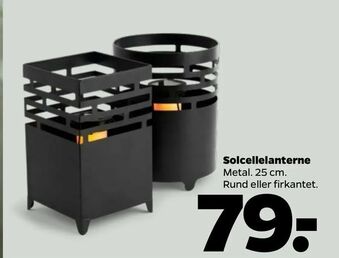 Netto Solcellelanterne tilbud