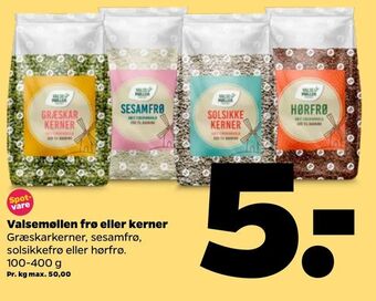 Netto Valsemøllen frø eller kerner tilbud