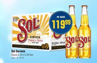 Otto Duborg Sol Cerveza tilbud