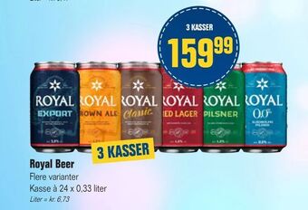 Otto Duborg Royal Beer tilbud