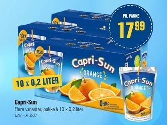 Otto Duborg Capri-Sun tilbud