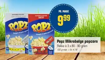 Otto Duborg Popz Mikrobølge popcorn tilbud