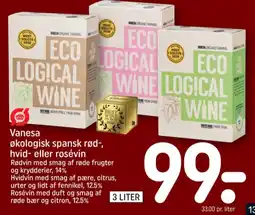 REMA 1000 Spansk Hvidvin tilbud