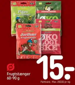 Frugtstænger