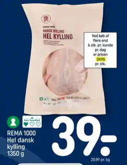 REMA 1000 Kylling tilbud