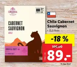 Lidl Chilensk Rødvin tilbud