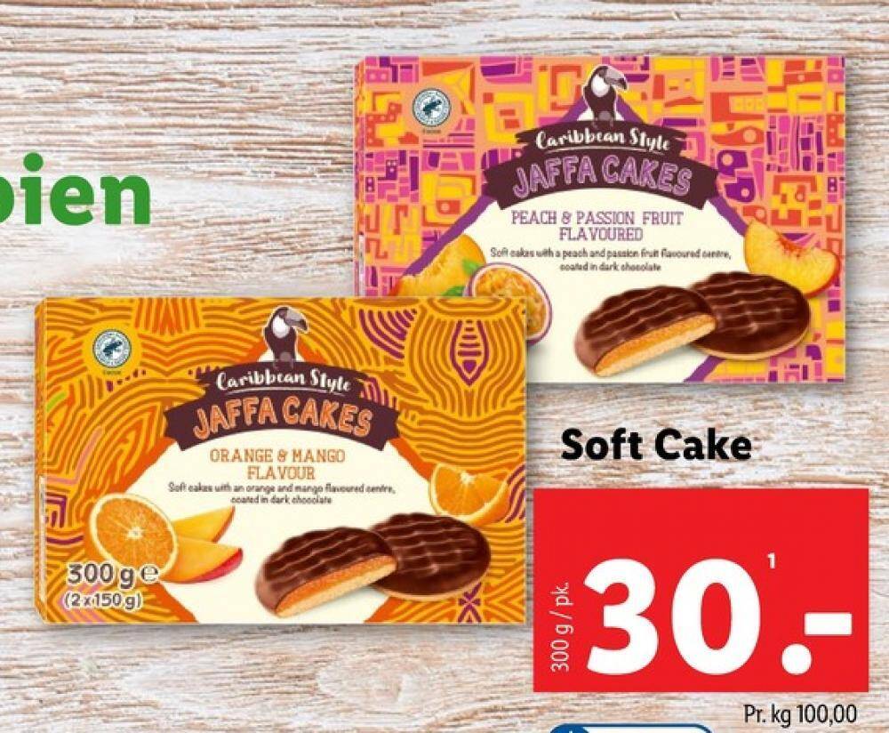Jaffa Cakes Orange & Mango tilbud hos Lidl
