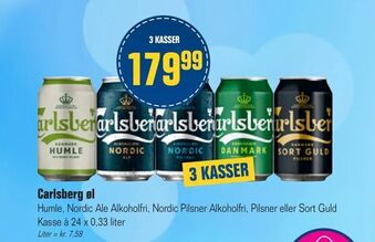 Otto Duborg Carlsberg øl tilbud