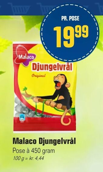 Otto Duborg Malaco Djungelvrål tilbud