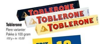 Otto Duborg Toblerone tilbud