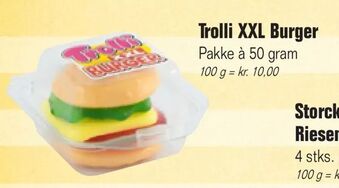 Otto Duborg Trolli XXL Burger tilbud
