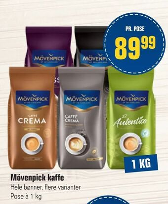 Otto Duborg Mövenpick kaffe tilbud