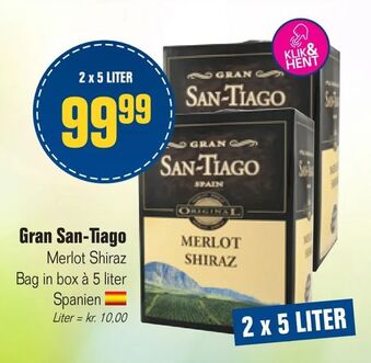 Otto Duborg Gran San-Tiago tilbud