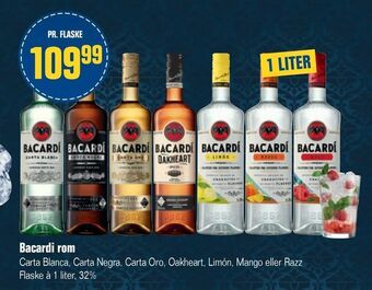 Otto Duborg Bacardi rom tilbud