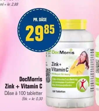 DocMorris Zink + Vitamin C