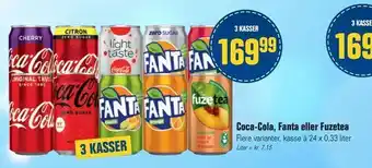 Otto Duborg Coca-Cola, Fanta eller Fuzetea tilbud