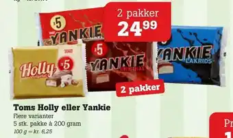 Poetzsch Padborg Toms Holly eller Yankie tilbud